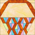 Basket quilt block www.dlstewart.com